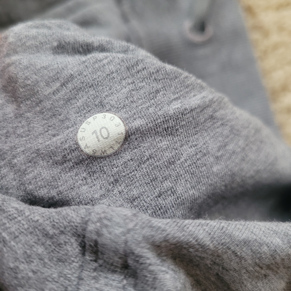 Lululemon Womens Warm Down Jogger Heathered Medium Gray 10 - Picture 9 of 9